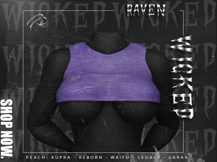 Wicked - Raven Top [Purple]
