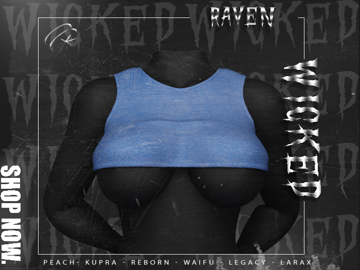 Wicked - Raven Top [Blue]
