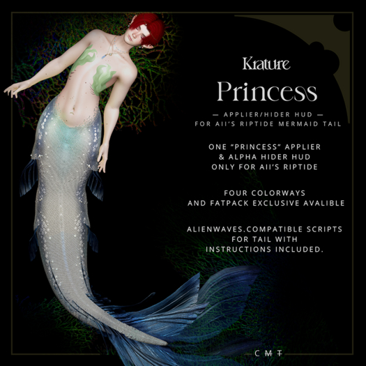 ((Krature)) - Princess - Riptide Applier HUD - Ice