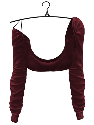 aprelle layla sweater wine