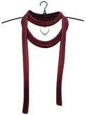 aprelle layla scarf wine