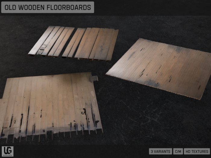 [UG] : Old Wooden Floorboards