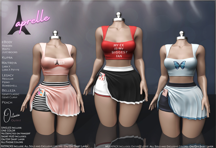 aprelle octavia top FATPACK