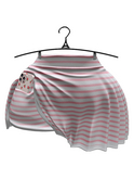 aprelle octavia skort pinkstripe