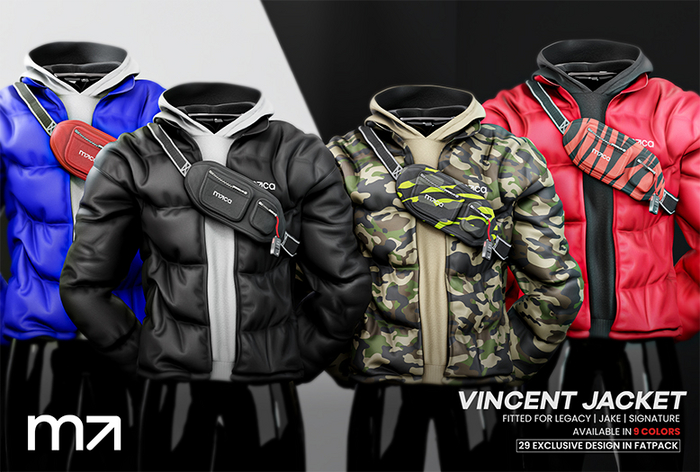 MACA. Vincent  Jacket FATPACK