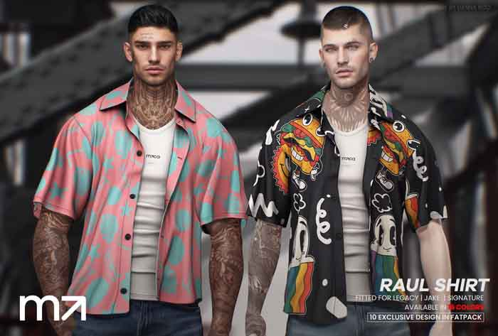MACA. Raul Shirt  FATPACK