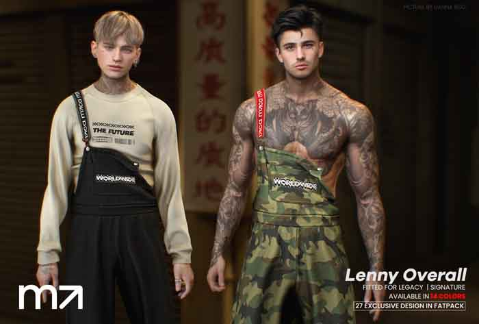 MACA. Lenny Overall  FATPACK