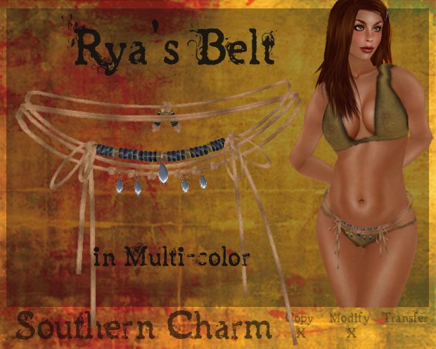 {SC} Ryas Belt in Multi Colored *Boxed*