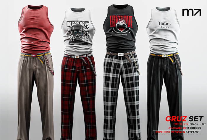 MACA. Cruz Tank FATPACK