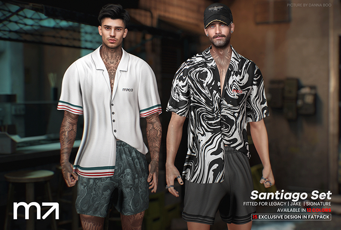MACA. Santiago Short  FATPACK
