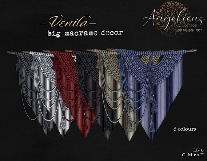 .AngelicUs. Big macrame decor  - Venita-  
