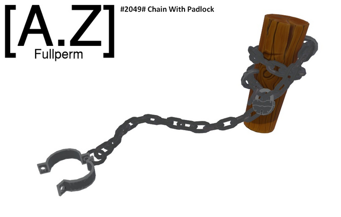 #2049# Chain With Padlock #