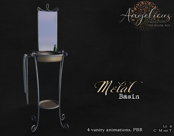 .AngelicUs. Metal basin  