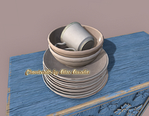05 MADRAS Plates and Cup Mono