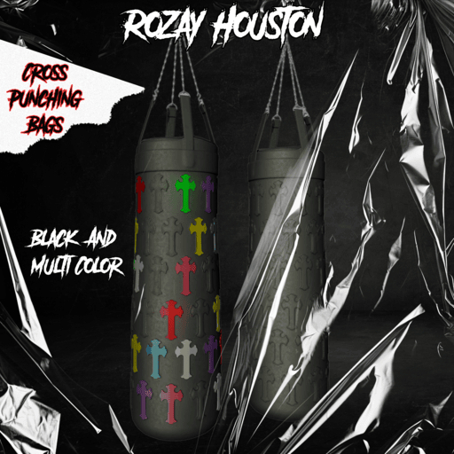 RozayHouston-Cross  Punching Bag (FATPACK)