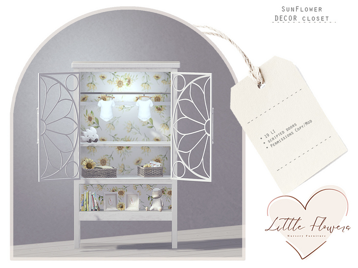 Sunflower DECOR closet