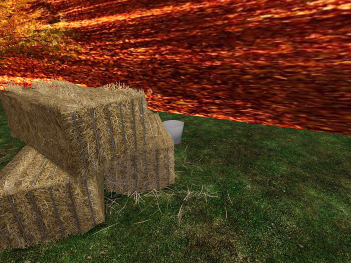 Hay Bale 2 with Bucket