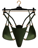 [BL] Holly bikini cotton // forest