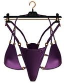 [BL] Holly bikini cotton // plum