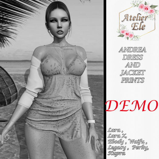 {AE} [ DEMO ] ANDREA DRESS FANTASY