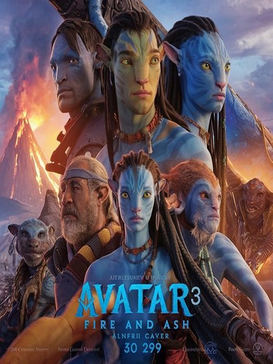Movie Poster-Avatar 3-Fire & Ash