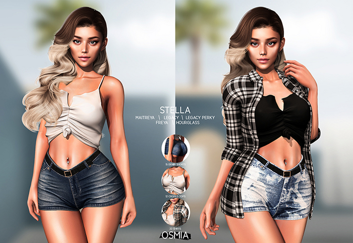OSMIA - Stella.Cropped Top - FullPack