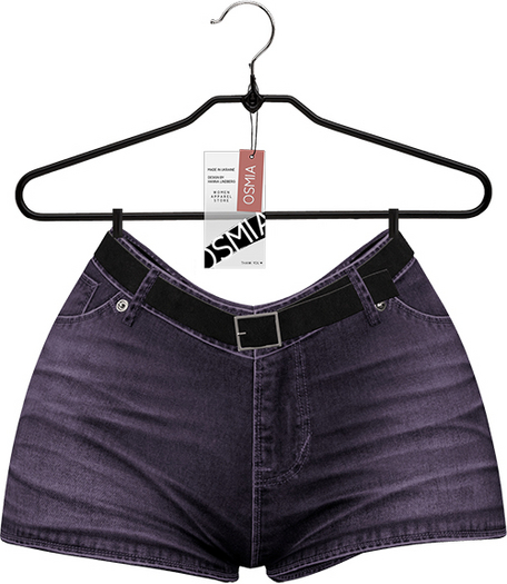 OSMIA - Stella.Denim Shorts - Currant