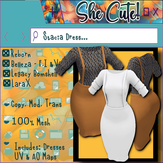 She Cute! - Stacia Full Perm HUD
