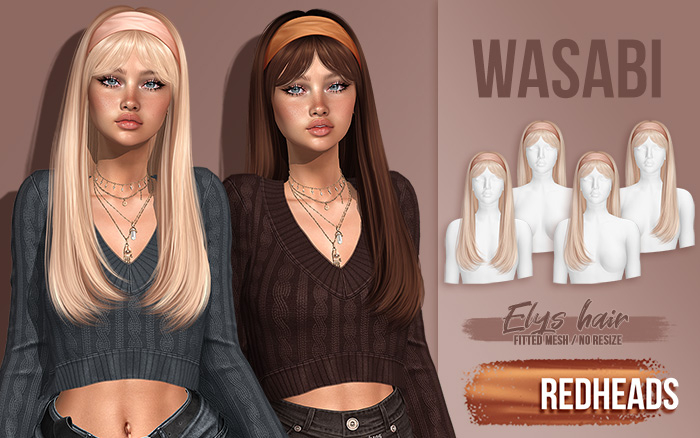 Wasabi // Elys Hair - Redheads