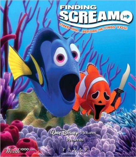 Movie Parody Poster-Finding Screamo