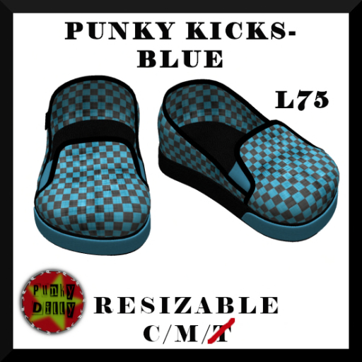 (PD) Punky Kicks Blue