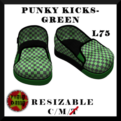 (PD) Punky Kicks Green