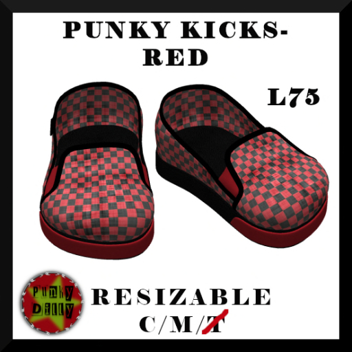 (PD) Punky Kicks Red