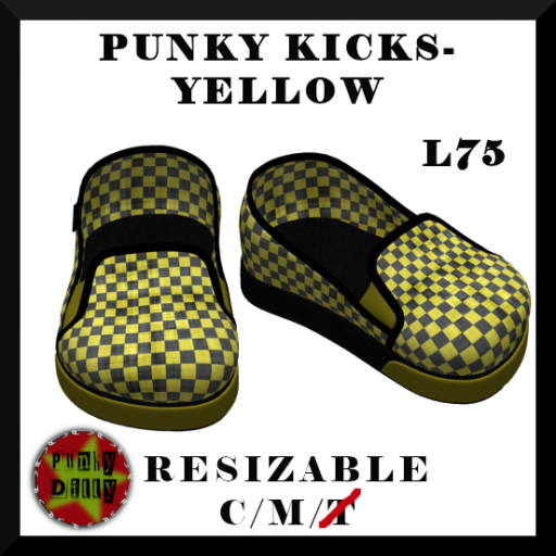 (PD) Punky Kicks Yellow