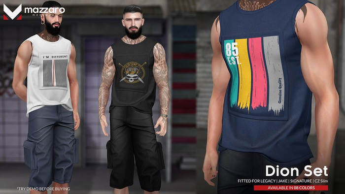 [Mazzaro] Dion Shorts - Fatpack (packed)