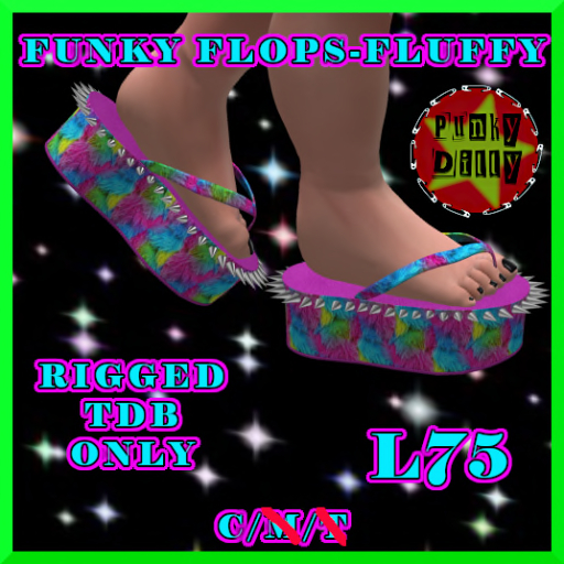 (PD)FUNKY FLOPS-FLUFFY-TDB