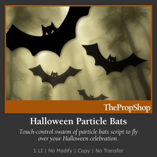 TPS Halloween Bat Emitter