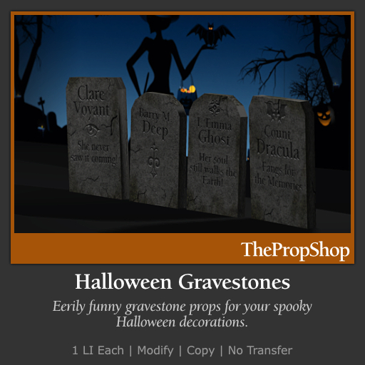 TPS Halloween Gravestones