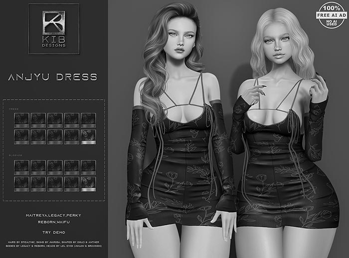 KiB Designs - Anjyu Dress  DEMO