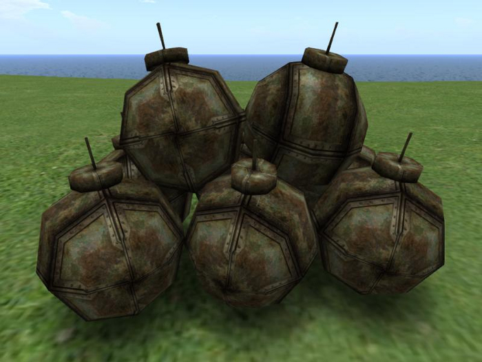 [VORTEX]Sculpty Bombs Pile COPY/MOD