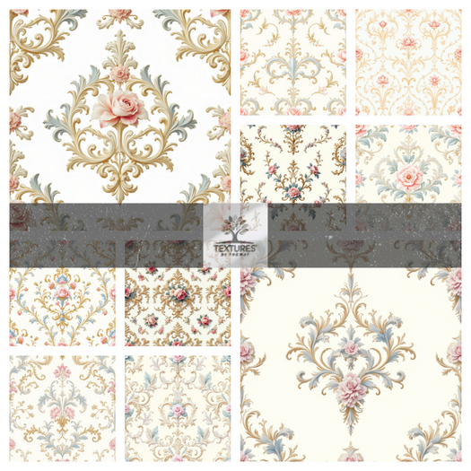 TB - BAROQUE-ROCOCO WALLPAPER