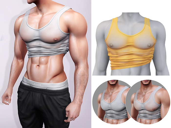 Mossu - Ryder Tank Top - Yellow