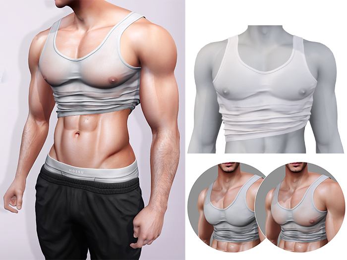 Mossu - Ryder Tank Top - Milk