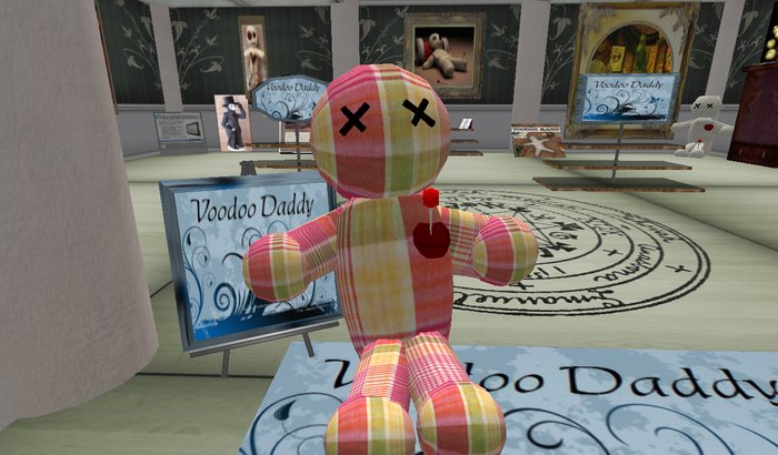 Plaid Voodoo Doll