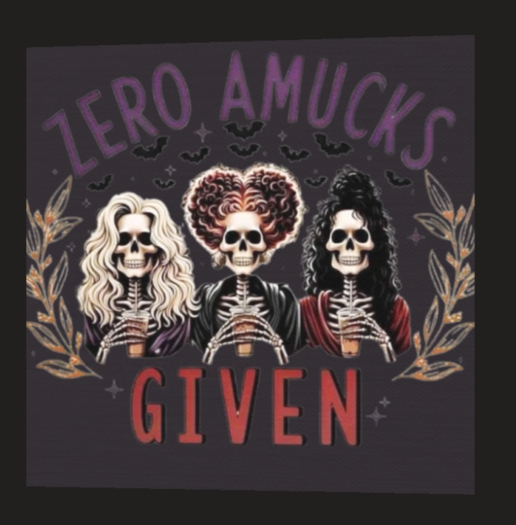 Zero Amucks Given -Canvas Artwork-