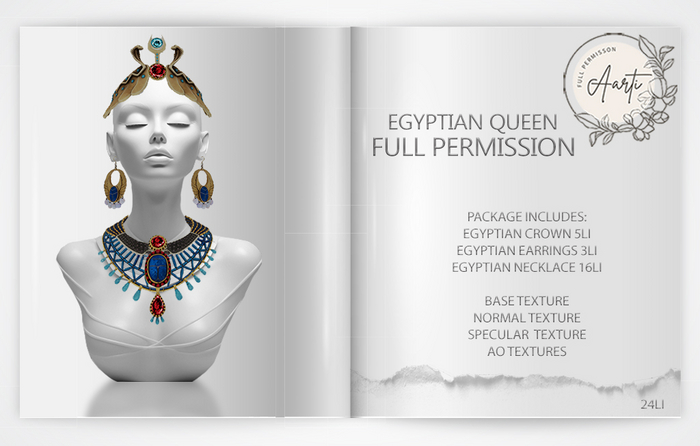 [A]arti FP: Egyptian Queen Set 