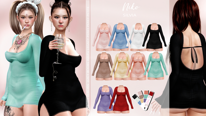 Niko* Silvia Dress Red (unpacker)