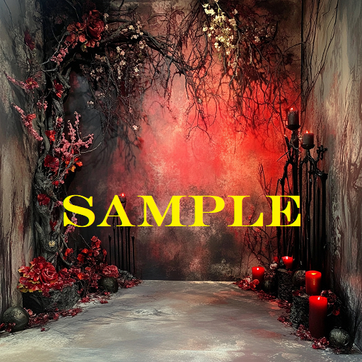 Halloween Backdrop Candles  *Halloween Special*