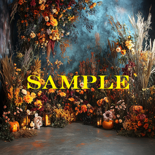 Halloween Backdrop Harvest *Halloween Special*