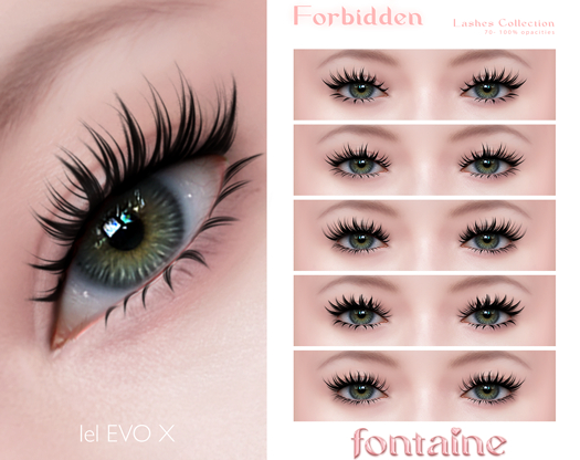 Fontaine Cosmetics - Forbidden Lashes Collection - DEMO
